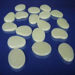 flat round stone