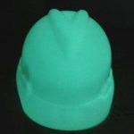 glow safety helmet