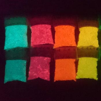 colored photoluminescent masterbatch