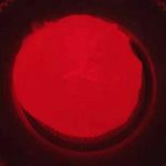Red photoluminescent pigment