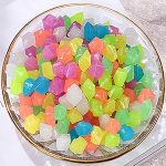 glow in dark rhomboid stone