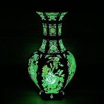 Luminous ceramic vase