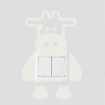 glow switch sticker